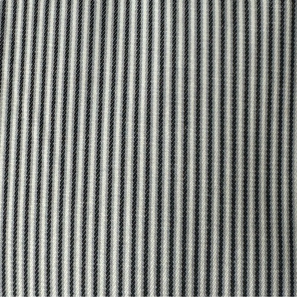 New PAUL SMITH London Short Sleeve Button Up Shirt Charcoal Grey White Stripes - Picture 8 of 16